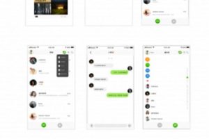 仿微信聊天源码-即时通讯社交源码-易站站长网