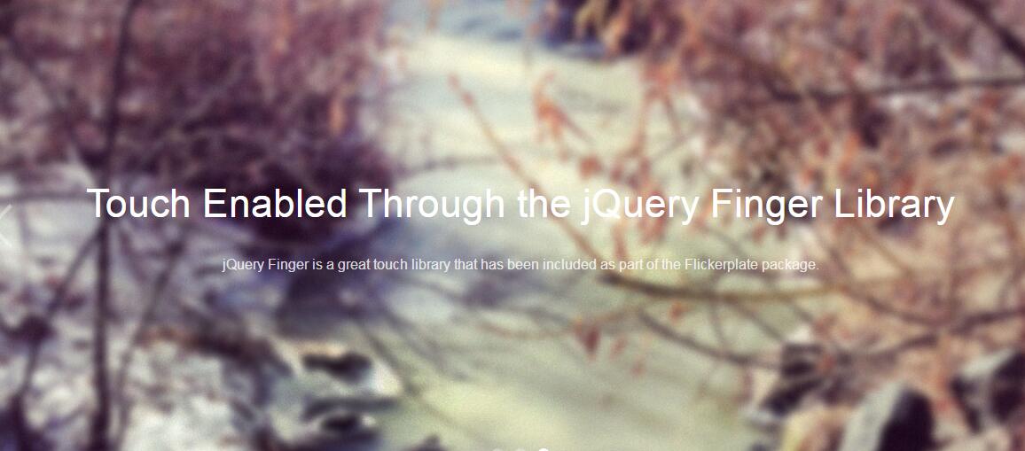 jQuery.jquery-finger—左右自适应全屏幻灯片切换-易站站长网