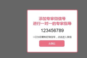 jQuery插件-网页延迟弹窗复制文本代码-易站站长网