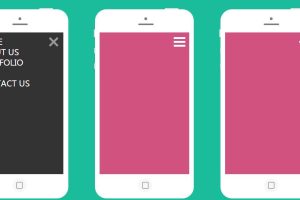 6款漂亮的html5手机导航菜单源码代码-易站站长网