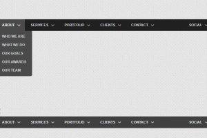 8款经典的css网站顶部导航栏样式-易站站长网