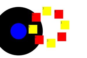 圆形旋转导航菜单源码-易站站长网