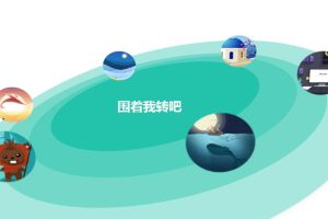 CSS3图片围绕地球周转旋转动画特效源码-易站站长网