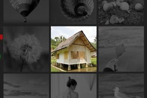 css3自适应九宫格图片悬停遮罩动画特效源码-易站站长网