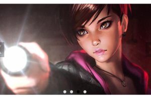 jQuery自适应窗口大小图片轮播特效源码-易站站长网