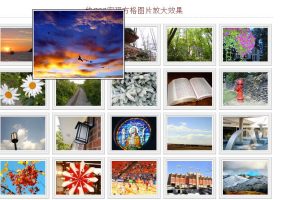纯CSS实现方格图片放大效果源码-易站站长网