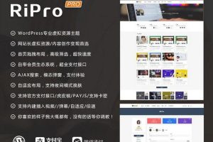 日主题RiPro v8.6 无限制免授权破解版-易站站长网
