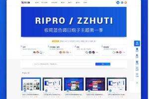 日主题ripro子主题logohe美化源码-易站站长网