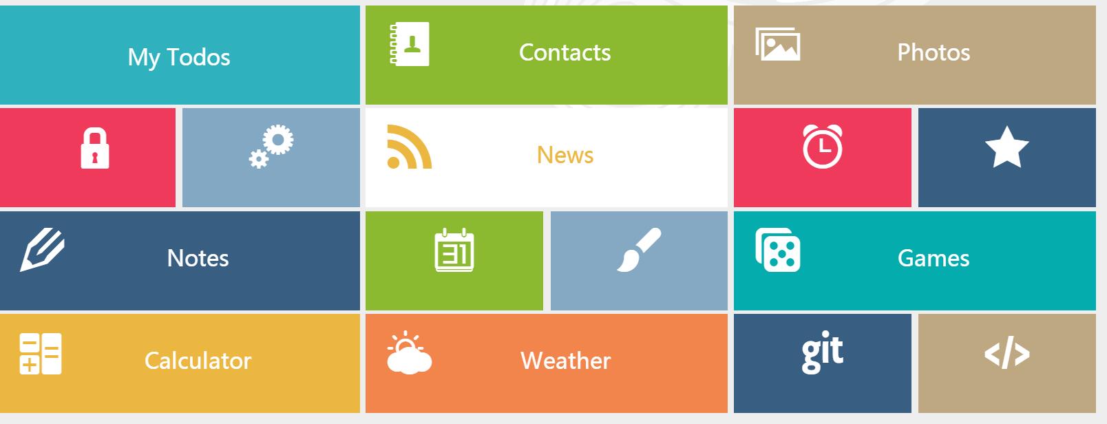CSS3代码实现响应式WIN8风格页面代码-易站站长网