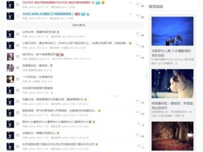 Shell贝壳全新设计时尚摄影科技类门户discuz模板-易站站长网