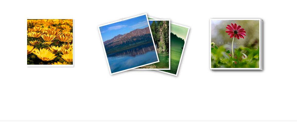 jquery+css3图片堆栈折叠效果代码-易站站长网
