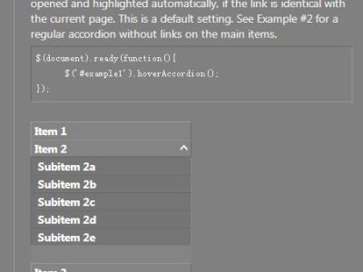 质感效果较强的手风琴导航效果源码-易站站长网