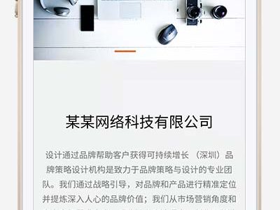 品牌策划设计类网站pbootcms模板源码-易站站长网