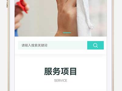 家政保洁公司网站pbootcms模板源码-易站站长网