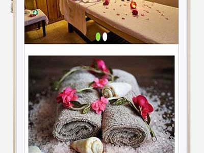 响应式HTML5美容养生会所网站pbootcms模板源码-易站站长网