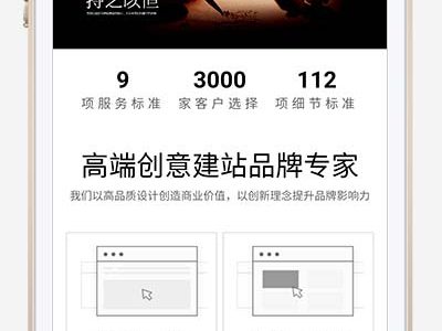 响应式高端网络公司网站pbootcms模板源码-易站站长网