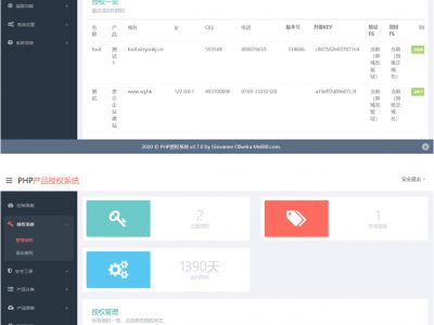域名授权系统网站源码-多个版本源码-易站站长网