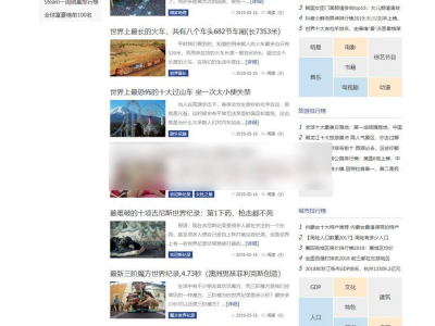 排行榜123网站源码-帝国CMS模板-易站站长网