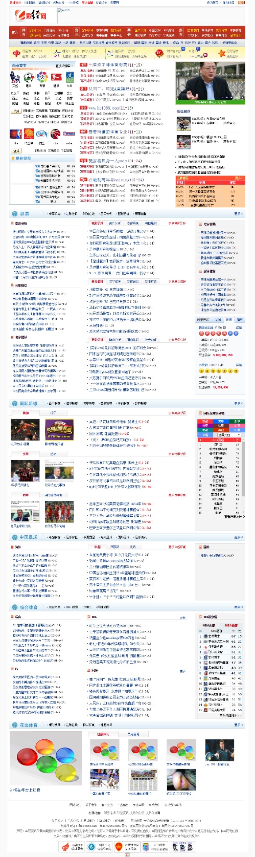 彩经网门户整站+全站数据 PHP门户网站源码-织梦dedecms-易站站长网