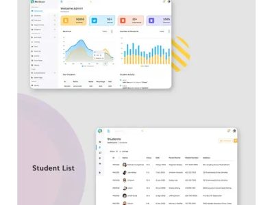 学校管理系统页面前端HTML模板– PreSkool-易站站长网