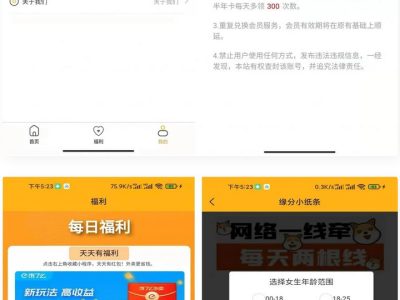 交友盲盒系统源码+小程序源码-3套公众号源码-易站站长网