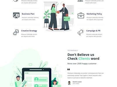 通用的公司业务展示响应式模板源码-易站站长网