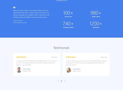 web服务器托管公司 IDC虚拟主机运营商官网静态html模板源码-易站站长网