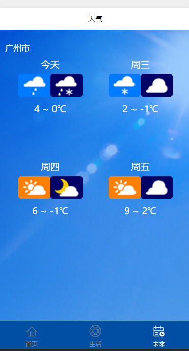 天气预报微信小程序源码-易站站长网