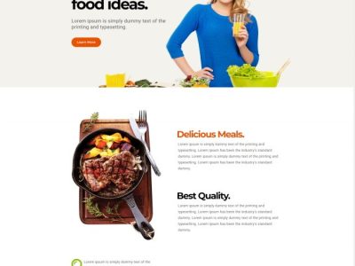 [PHP]DM建站系统健康营养美食宣传网站模板源码v1.2-易站站长网