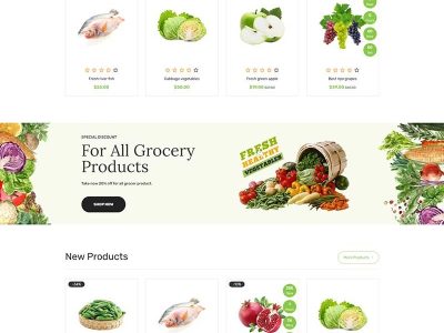 有机食品在线商城网站Html模板-易站站长网