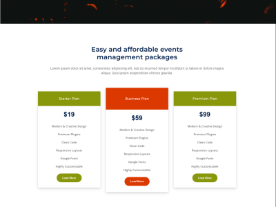 各类活动策划公司html5模版网站源码-易站站长网