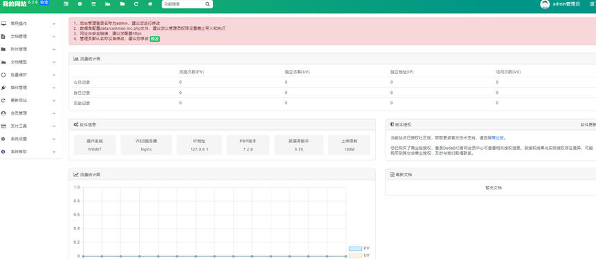 图片[1]-DedeBIZ 管理系统源码DedeV6 v6.2.6社区版-免费授权版-易站站长网