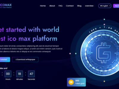 虚拟币代币销售拍卖平台 数字资产交易平台 拍卖销售模式 销售拍卖竞价平台-易站站长网